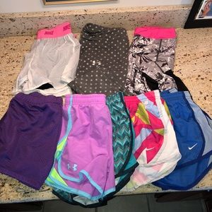 BUNDLE OF KIDS ATHLETIC CLOTHS